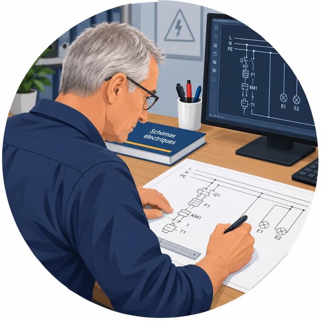 Schéma électrique maison, Bricolage & Construction, Enlèvement ou Envoi