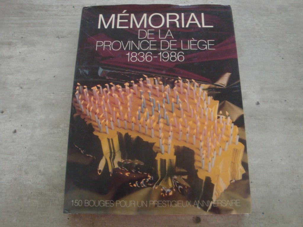 MEMORIAL DE LA PROVINCE DE LIEGE 1836-1986, Ophalen of Verzenden, Gelezen