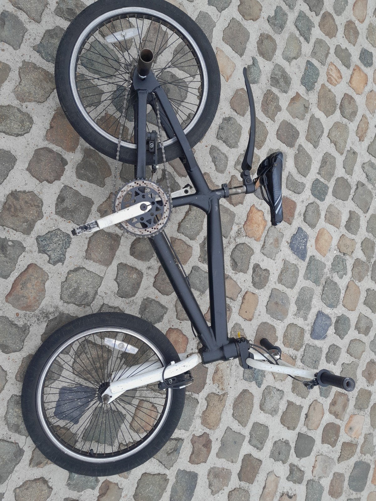 stuntfiets, Ophalen