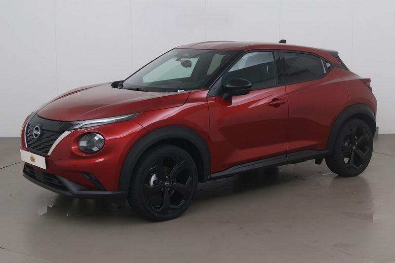 Nissan Juke 1.6 HEV Tekna 143 AT, Autos, Rouge, Achat, Electronic Stability Program (ESP), Euro 6