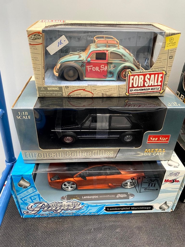 Lot 3 modelauto's 1/18 NIEUW Jada Toys Sun Star Maisto, Hobby & Loisirs créatifs, Enlèvement, Neuf, Voiture, Maisto