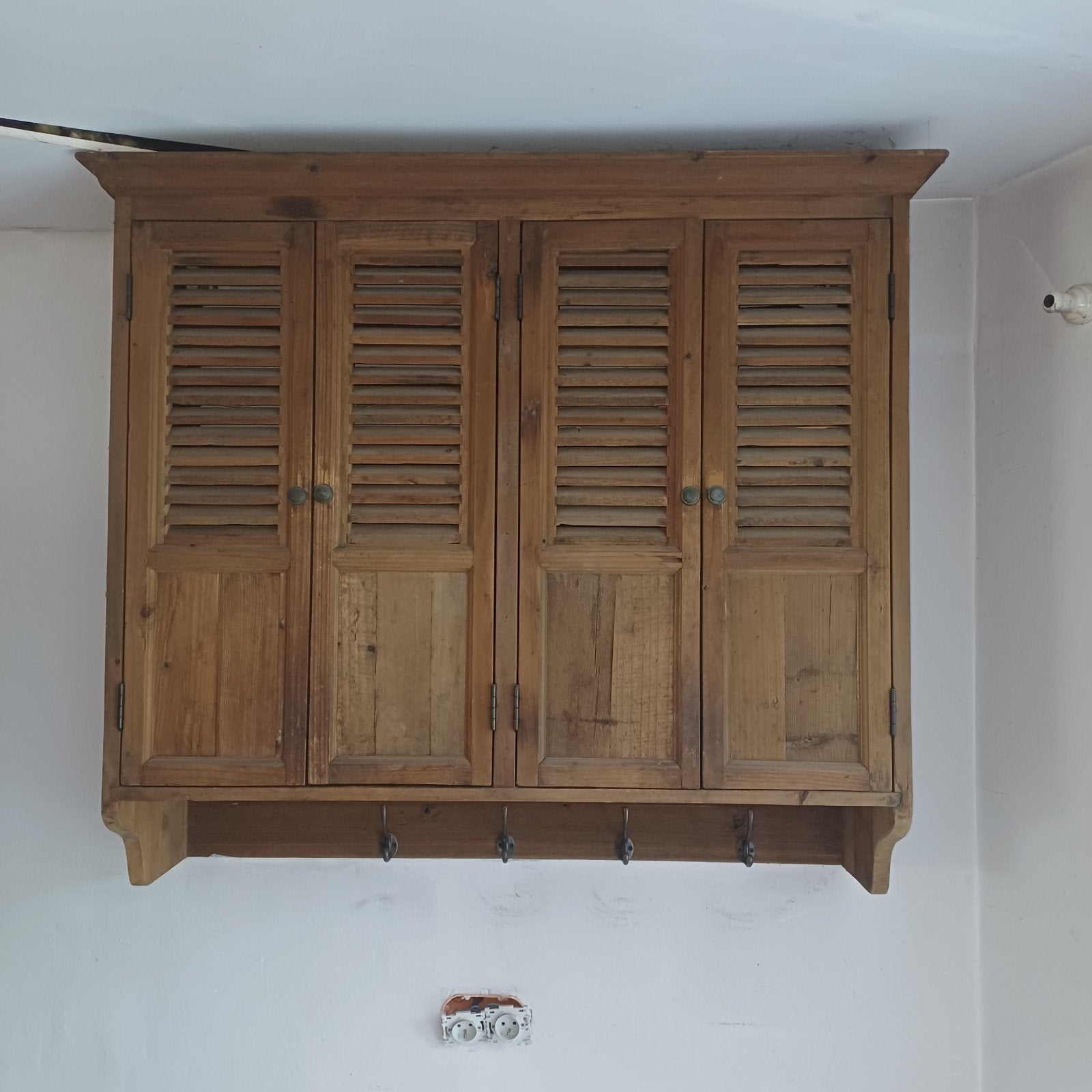 hangkast, Gebruikt, 100 tot 150 cm, Hout, Ophalen