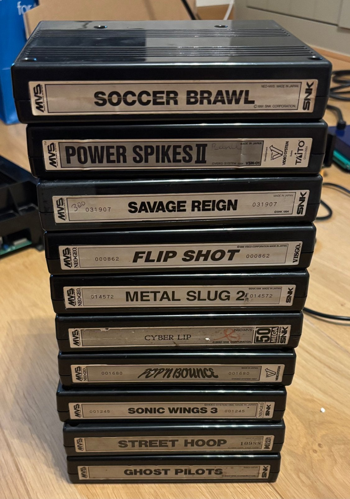Cartouches Neo Geo MVS :différents titres originaux!(part 4), Enlèvement ou Envoi, Utilisé