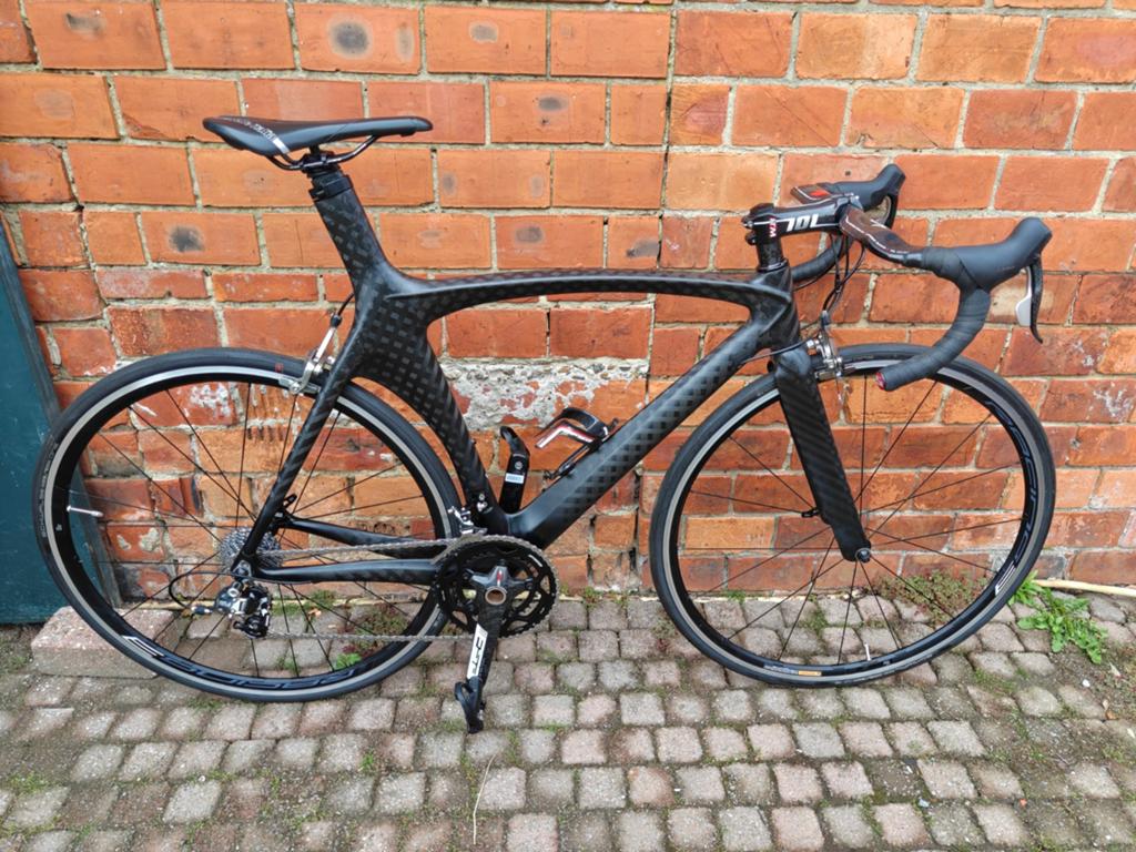 Full carbon racefiets met SRAM Force!! In nieuwstaat!!, Fietsen en Brommers, Ophalen, Carbon