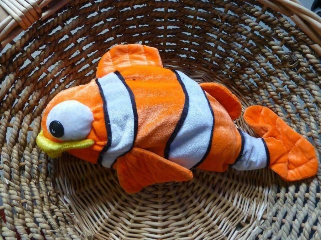 Knuffel Nemo de vis (disney), Ophalen of Verzenden, Gebruikt, Overige typen