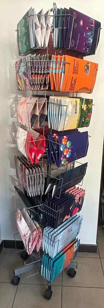 Professionele winkelcarrousel met 116 flesdozen, Zakelijke goederen, Aankleding binnen, Ophalen, Gebruikt, Inrichting