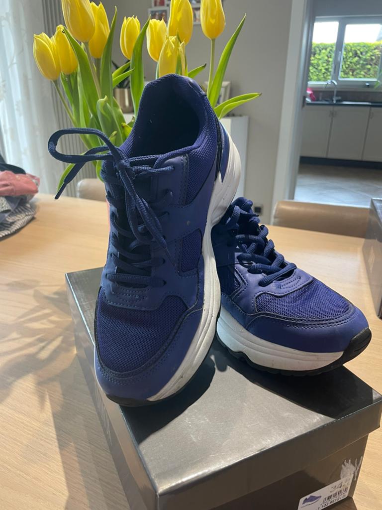 Sneakers/chaussures de sport, bleues, taille 40, Oxmox, Enlèvement ou Envoi, Sneakers et Baskets, Comme neuf, Bleu