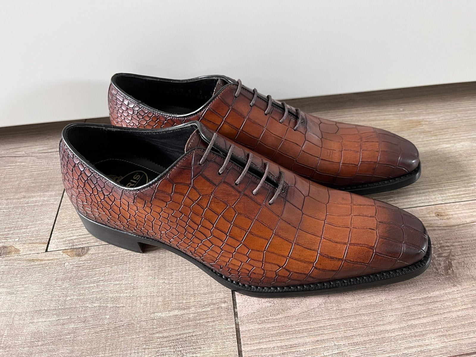 Harris herenschoenen maat 9 / 43 nieuw in doos, Kleding | Heren, Schoenen, Bruin, Nieuw, Ophalen of Verzenden, Veterschoenen