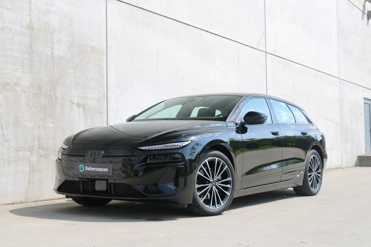 Audi A6 e-tron Avant S-LINE 5J Fabr.Waarborg 465RealRange, Auto's, Zwart, USB, 0 kg, Zwart