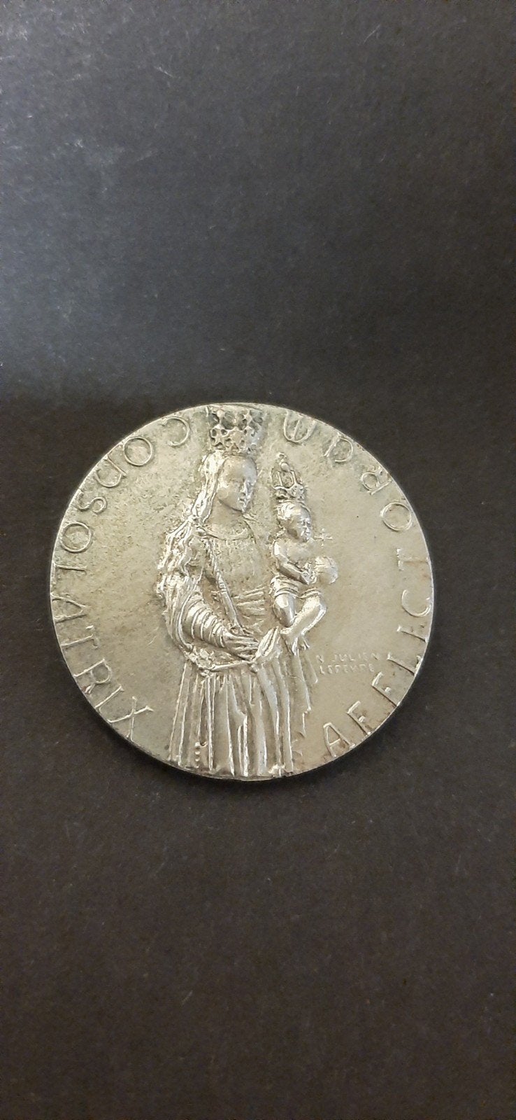 Médaille commémorative en argent 1966 Luxembourg, Enlèvement, Argent