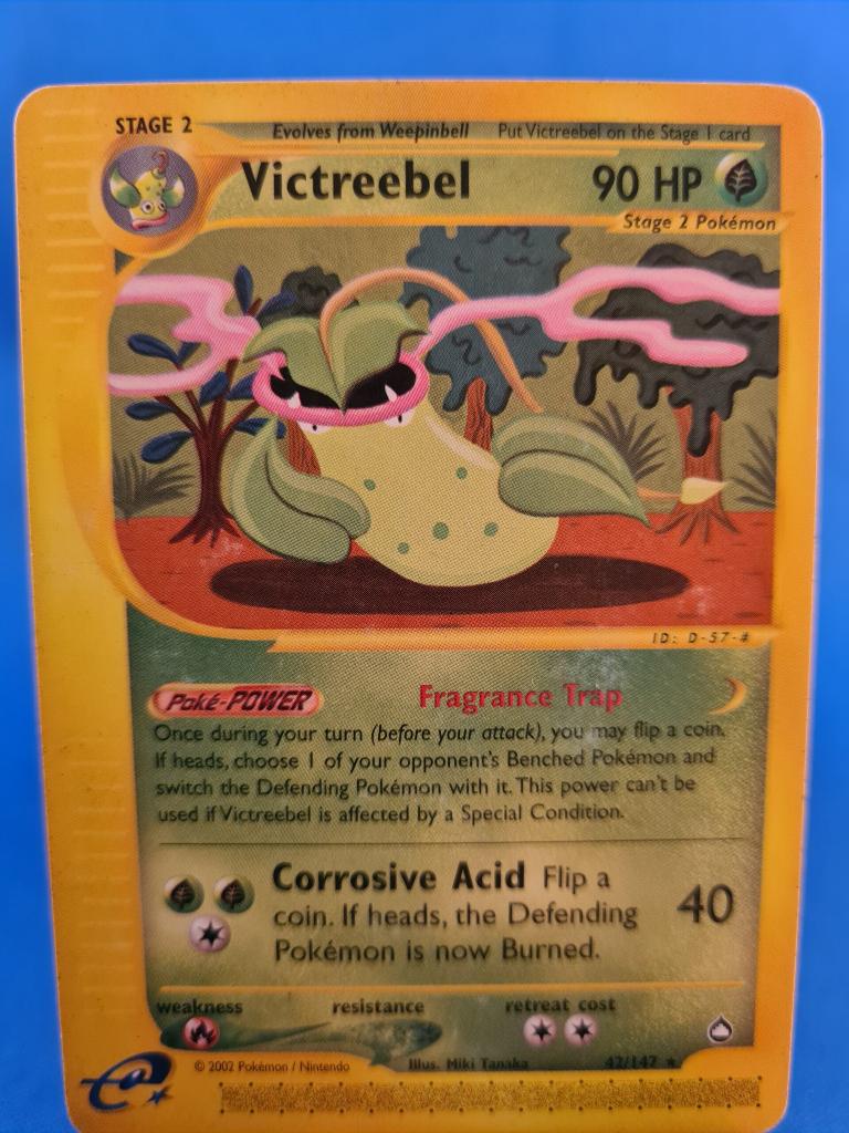 Victreebel 42/147 - Aquapolis, Envoi, Utilisé