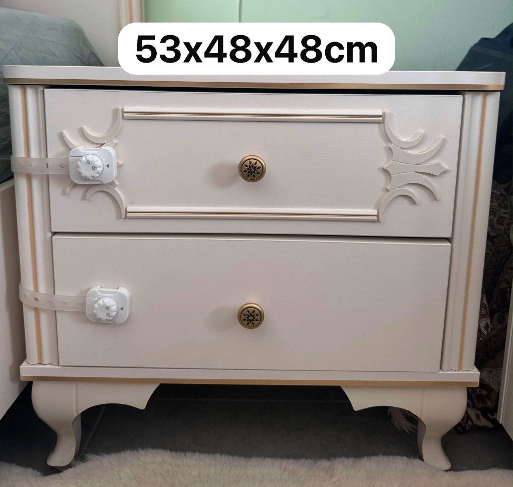 Tables de chevet (53x48x48cm), Maison & Meubles, Comme neuf, Enlèvement, Bois, 45 à 65 cm
