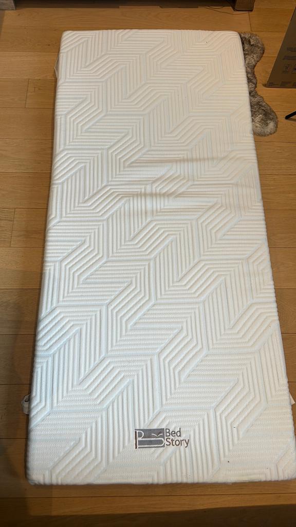 Matelas Bed Story 90x200 cm = lit 1 personne, 90 cm, Matelas, Comme neuf, Enlèvement