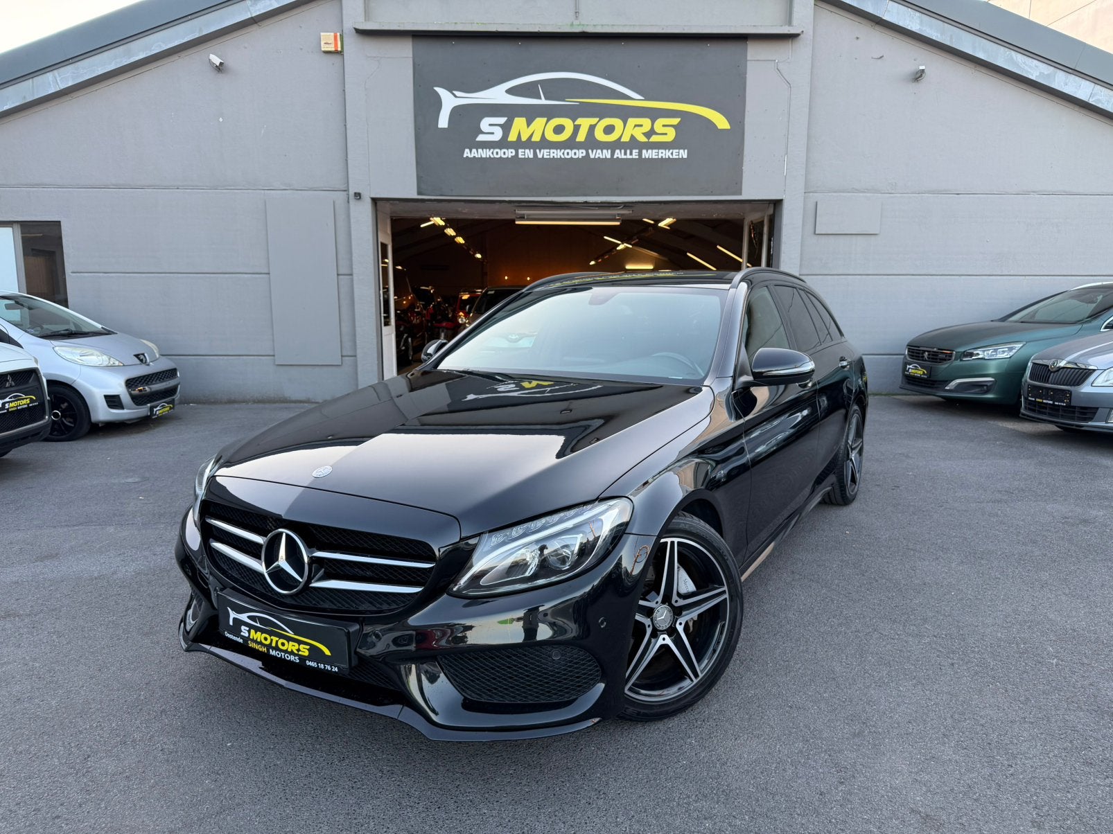 Mercedes Benz C160i AMG line | Gps | Airco *GARANTIE*, Autos, Cuir, Capteur de lumière, Achat, Euro 6
