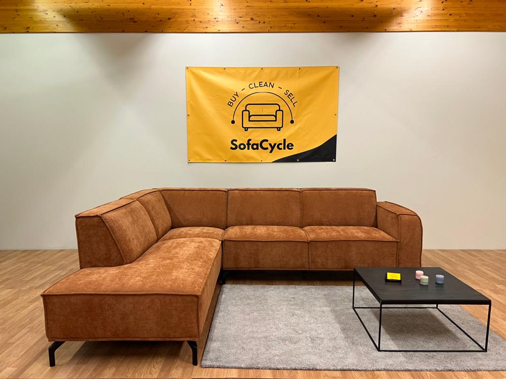 Canapé Overstock Deal - Fauteuil d'angle Calvaro, Neuf, Enlèvement ou Envoi, SofaCycle, Info@sofacycle.be