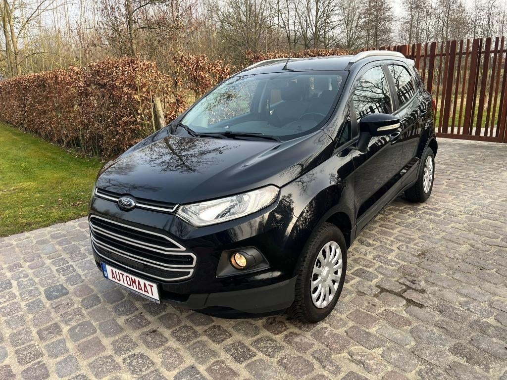 Ford Ecosport 1.5i Automaat / 126.322 km / benzine, Auto's, Stof, 1498 cc, Zwart, Bedrijf