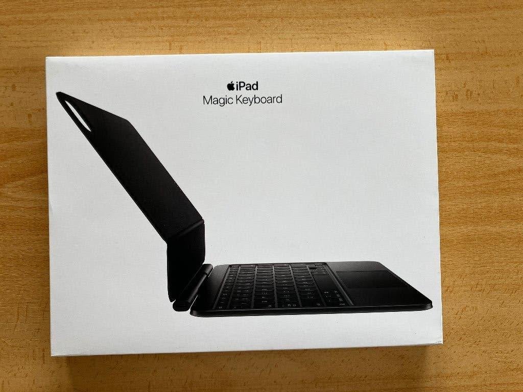 iPad Magic Keyboard keyboard, Computers en Software, Apple iPads, Zwart, 11 inch, Ophalen of Verzenden, Zo goed als nieuw