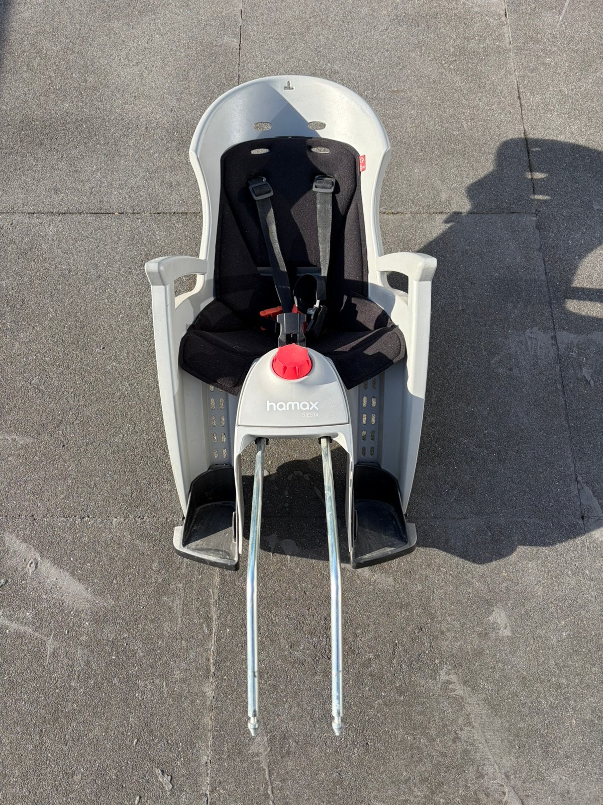 Hamax kinderzitje voor op de fiets, Ophalen, Gebruikt