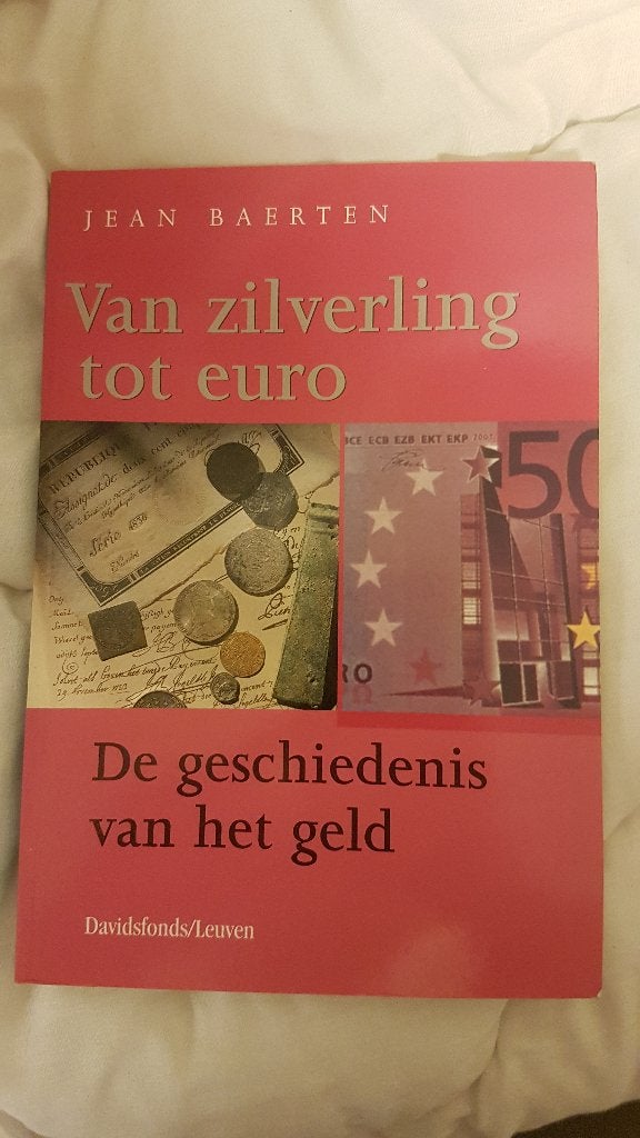 Van zilverling tot euro - boek - Jean Baerten -, Ophalen of Verzenden, Nieuw, Jean Baerten