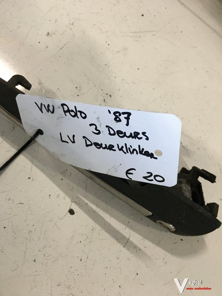 Vw Polo 3 drs 1987 Portiergreep Links, -, Utilisé, Porte, -