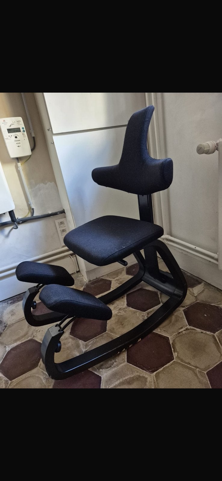 Chaise de bureau, Maison & Meubles, Enlèvement, Utilisé, Noir, Chaise de bureau