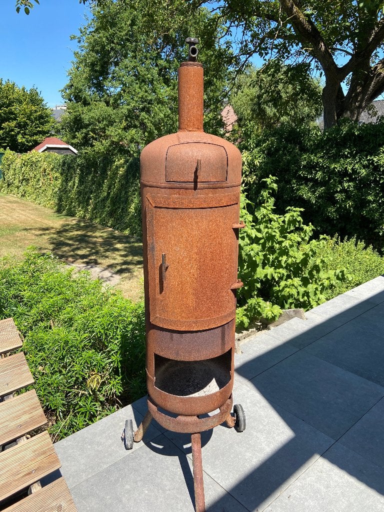 Barbecue, Enlèvement, Utilisé, Avec accessoires