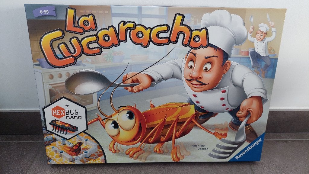 Gezelschapsspel La Cucaracha, Een of twee spelers, Ophalen, Gebruikt, Ravensburger