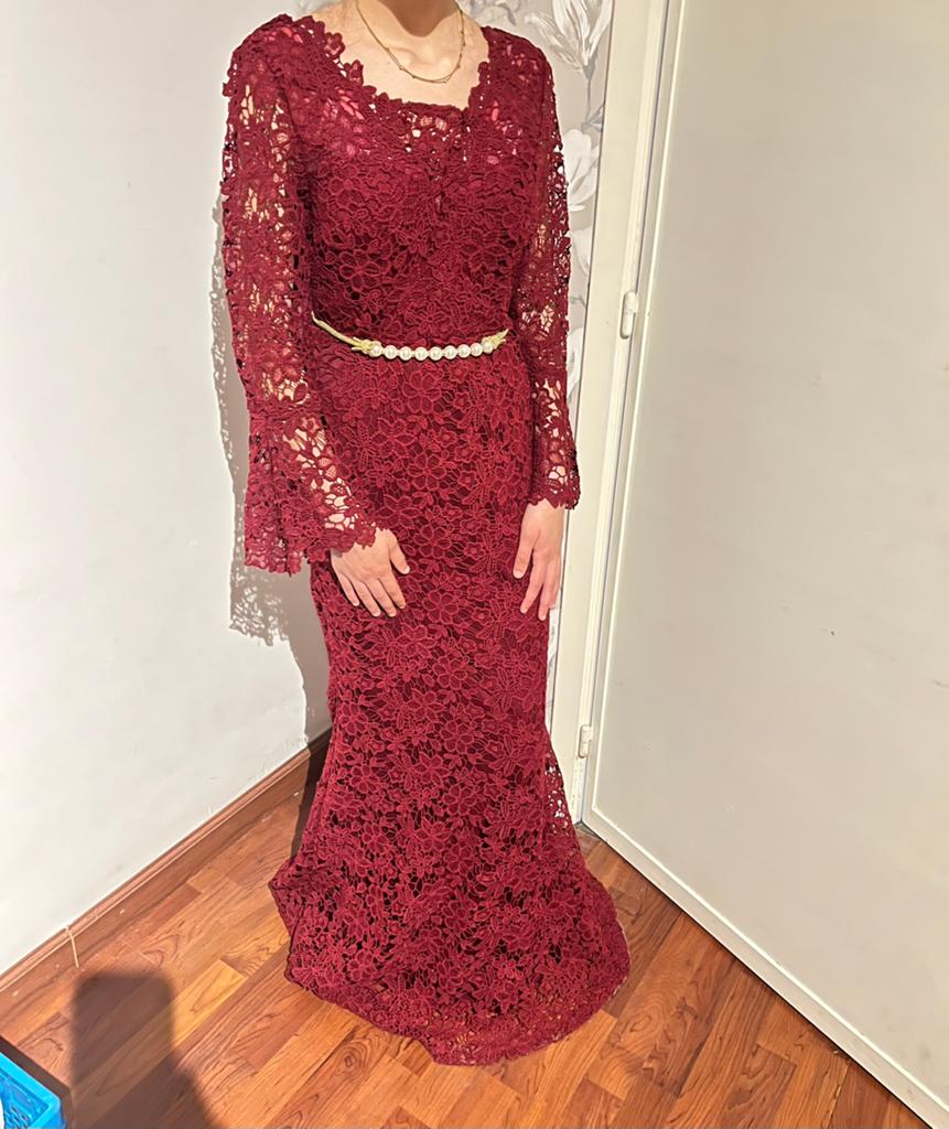 Mooie kaftan  avondjurk galajurk abiye abaye te koop, Enlèvement, Comme neuf, Robe de gala