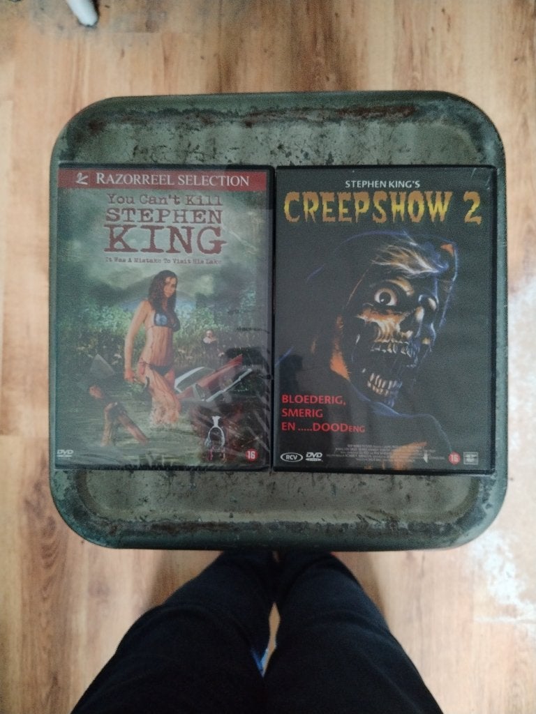 Horror pakket (Creepshow 2 en You can’t kill Stephen King), Engels, Vanaf 16 jaar, Nederlands, Ophalen of Verzenden