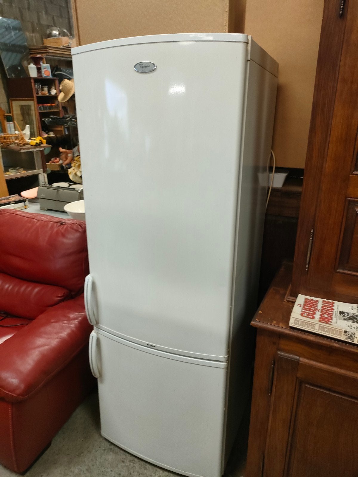 Frigo Whirlpool, Enlèvement