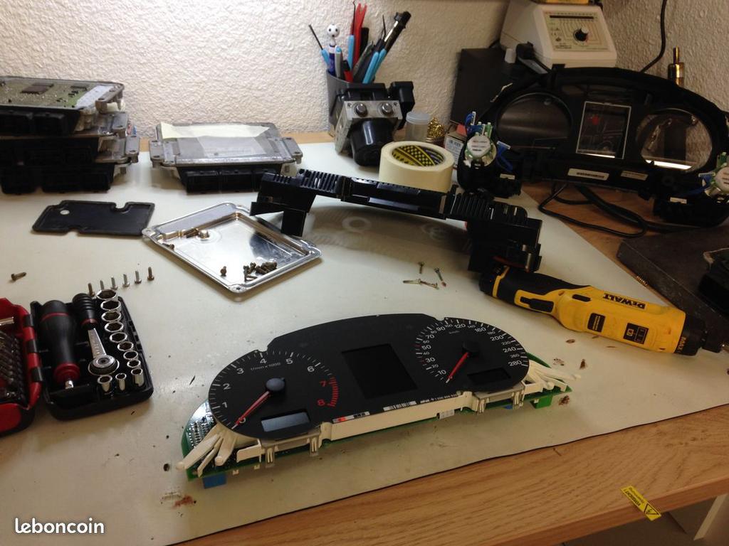 Électronique auto calculateur réparation clone ecu compteur, Renault