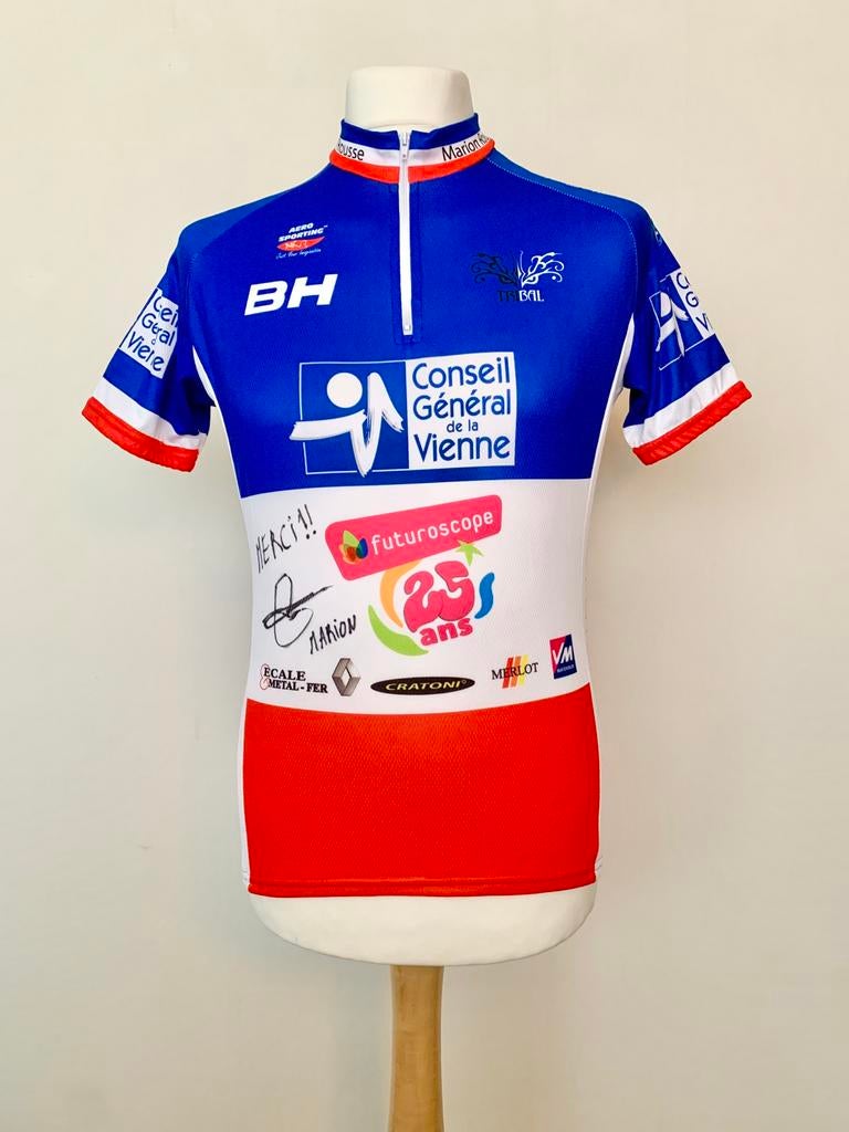 France Champion 2012 Vienne Futuroscope issued to Rousse TDF, Sports & Fitness, Cyclisme, Enlèvement ou Envoi, Comme neuf, Vêtements