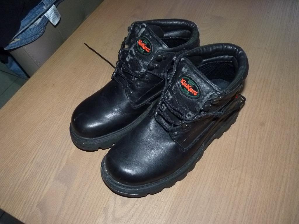 kickers zwart maat 44, Zwart, Boots, Ophalen of Verzenden, Gedragen