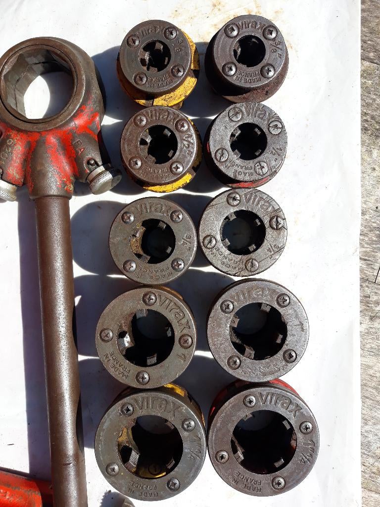 Virax filière + trépied Ridgid, Bricolage & Construction, Enlèvement