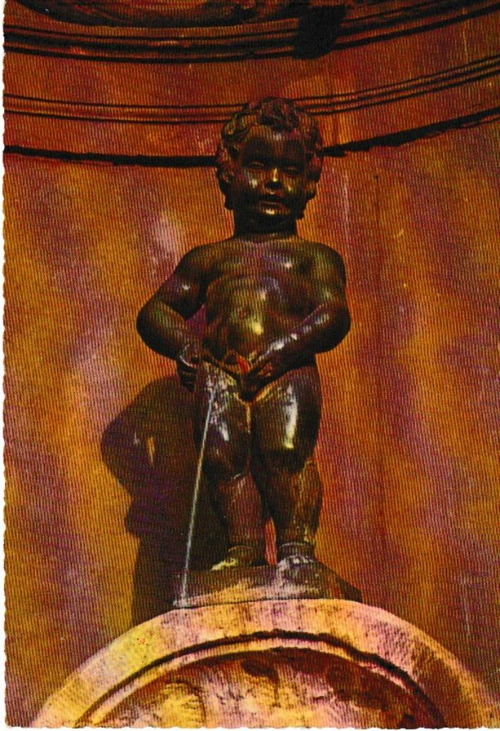 BRUXELLES    MANNEKEN-PIS   1970, Enlèvement ou Envoi, 1960 à 1980, Affranchie, Bruxelles (Capitale)