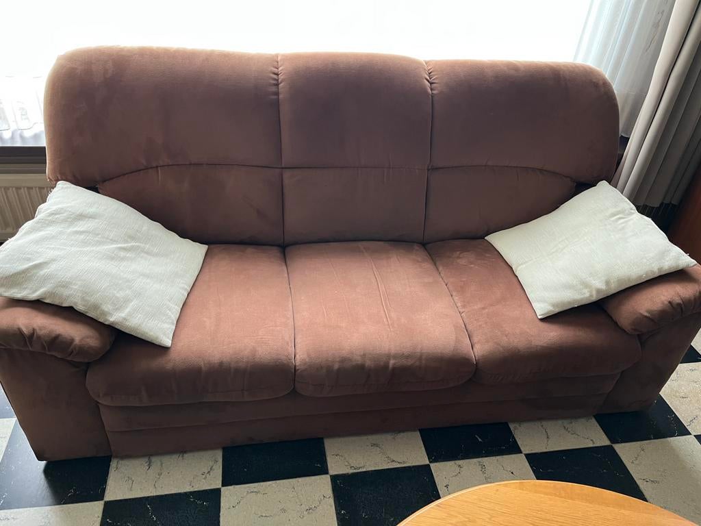 Sofa en relaxstoel, Huis en Inrichting, Ophalen, Zo goed als nieuw