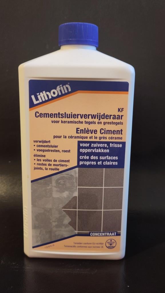 Lithofin Cementsluierverwijderaar KF, Maison & Meubles, Produits de nettoyage, Enlèvement, Produit de nettoyage