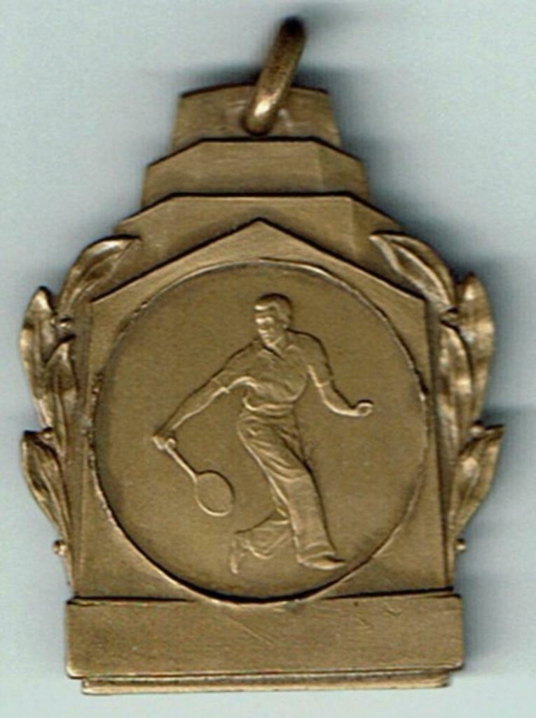 Médaille tennis KBLTB Club Kampioenschap 1959, Envoi