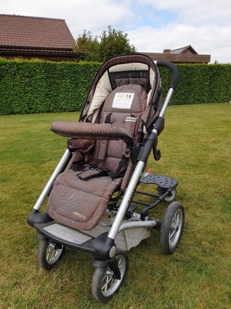 Mutsy Reiswieg / Kinderwagen combi, Tige de poussée réglable, Poussette combi, Enlèvement, Utilisé