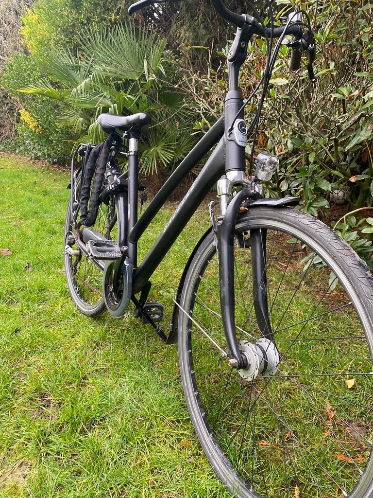 Gazelle VENTO T24 damesfiets mat zwart D49 framegrootte, Fietsen en Brommers, Ophalen, Zo goed als nieuw, Gazelle