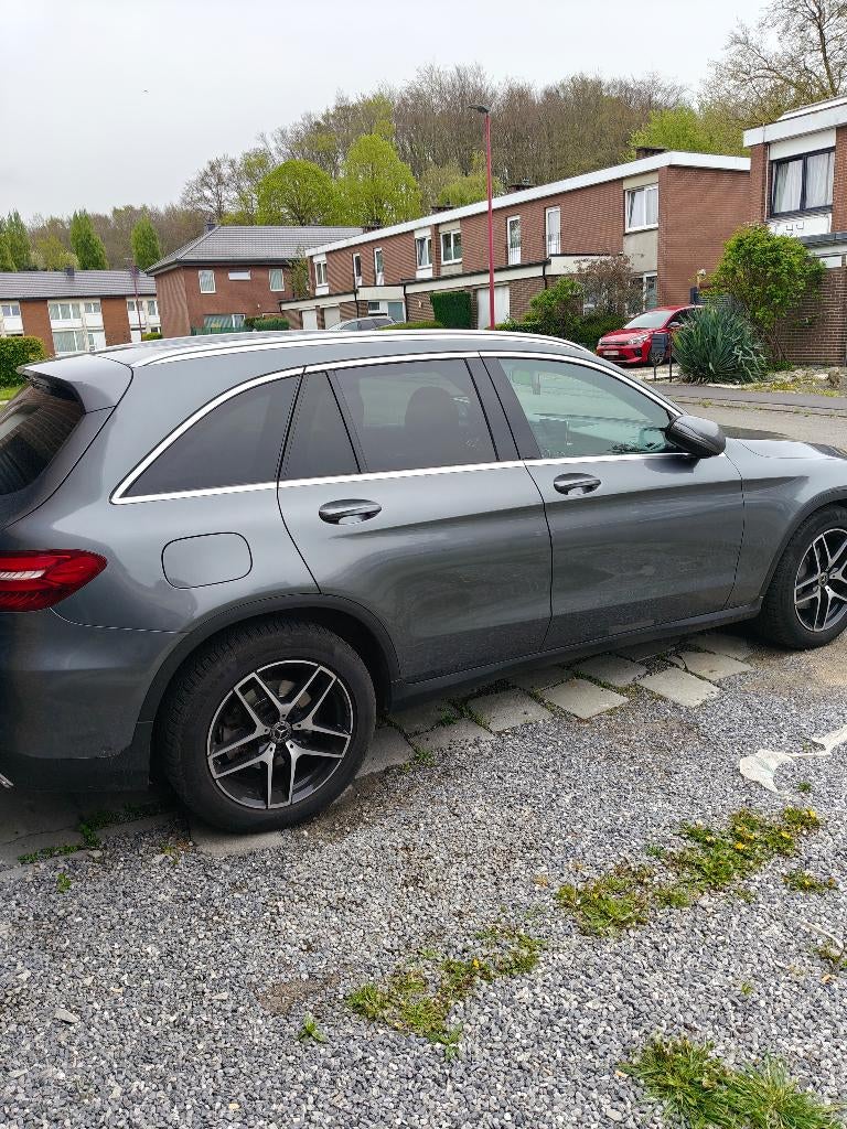 Mercedes GLC 220 4MATIC, Autos, Cuir, Argent ou Gris, Achat, Euro 6