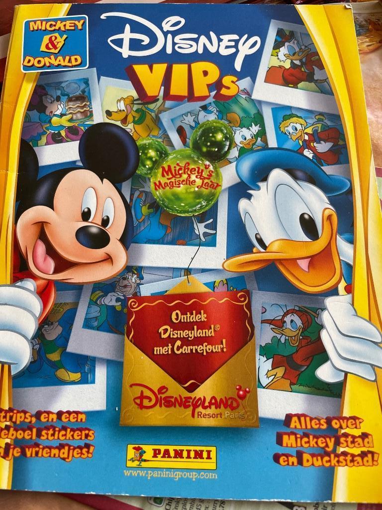 Panini stickers album Disney VIPs, Autres supermarchés, Enlèvement ou Envoi