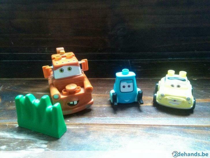 Mega bloks Takel, Luigi en Guido, Kinderen en Baby's, Speelgoed | Duplo en Lego, Gebruikt