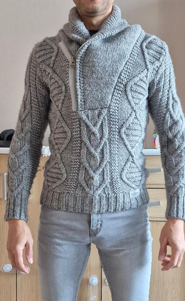 Pull d'hiver, taille S, Vêtements | Hommes, Enlèvement, Porté, Taille 46 (S) ou plus petite, Gris