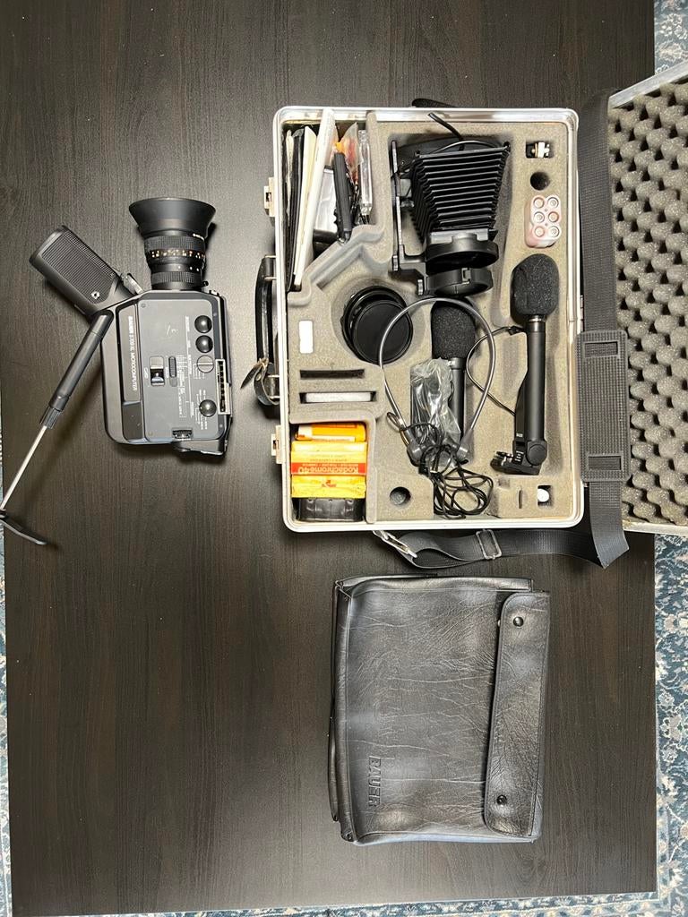 Bauer S709 XL Microcomputer, Super 8 Videocamera, Ophalen of Verzenden