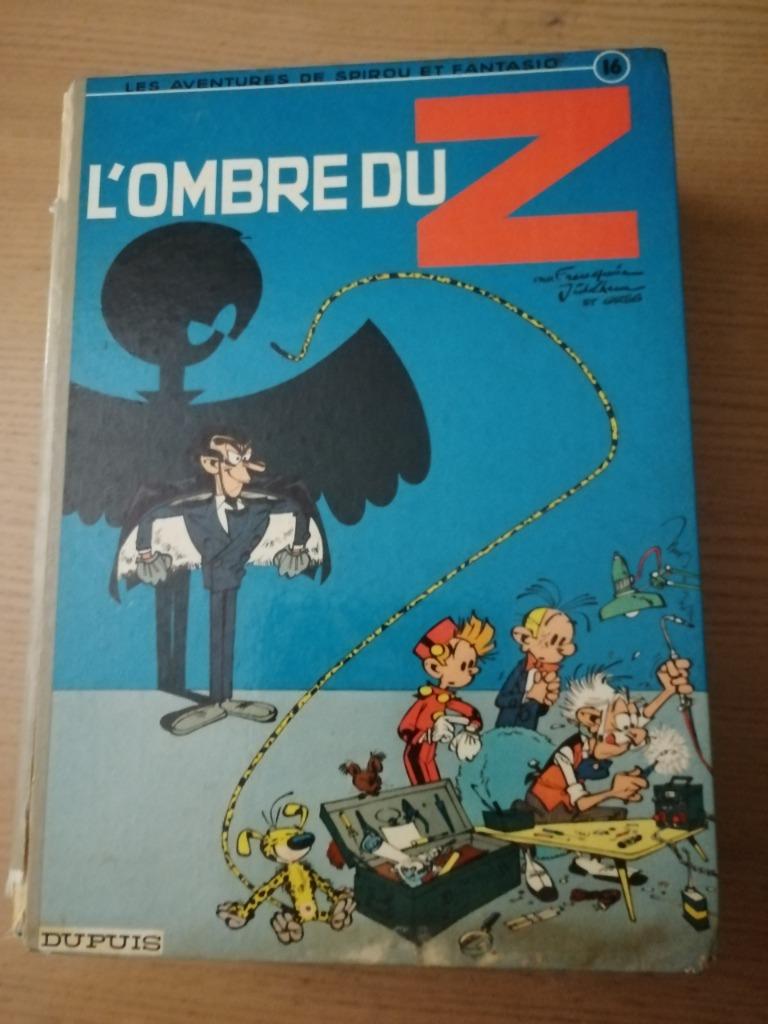 Spirou fantasio 16 l ombre du z 1967 Franquin Jidehem Greg, Enlèvement ou Envoi, Utilisé