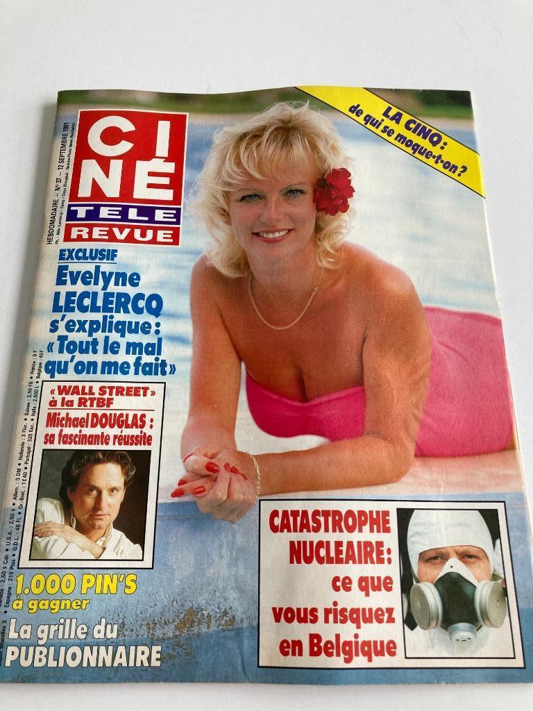 Ciné Revue nr 37 1991 : Douglas, Boudewijn, Frank Capra, Boeken, Ophalen of Verzenden, Gelezen, Muziek, Film of Tv