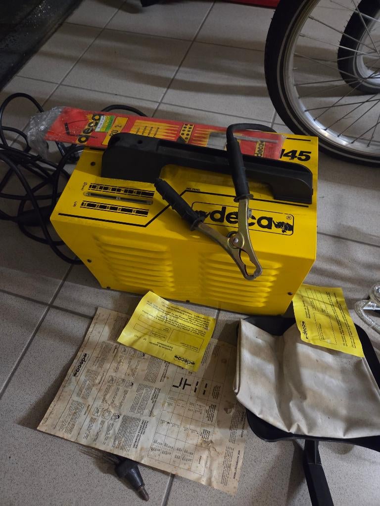 Deca Parva 145 lasapparaat, Ophalen, Zo goed als nieuw, Elektroden