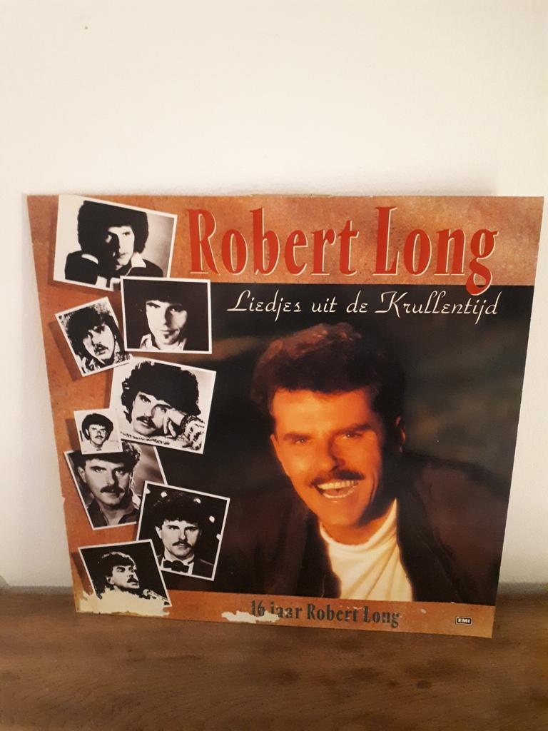 LP : Robert Long - Liedjes uit de krullentijd, Cd's en Dvd's, Ophalen of Verzenden, Zo goed als nieuw