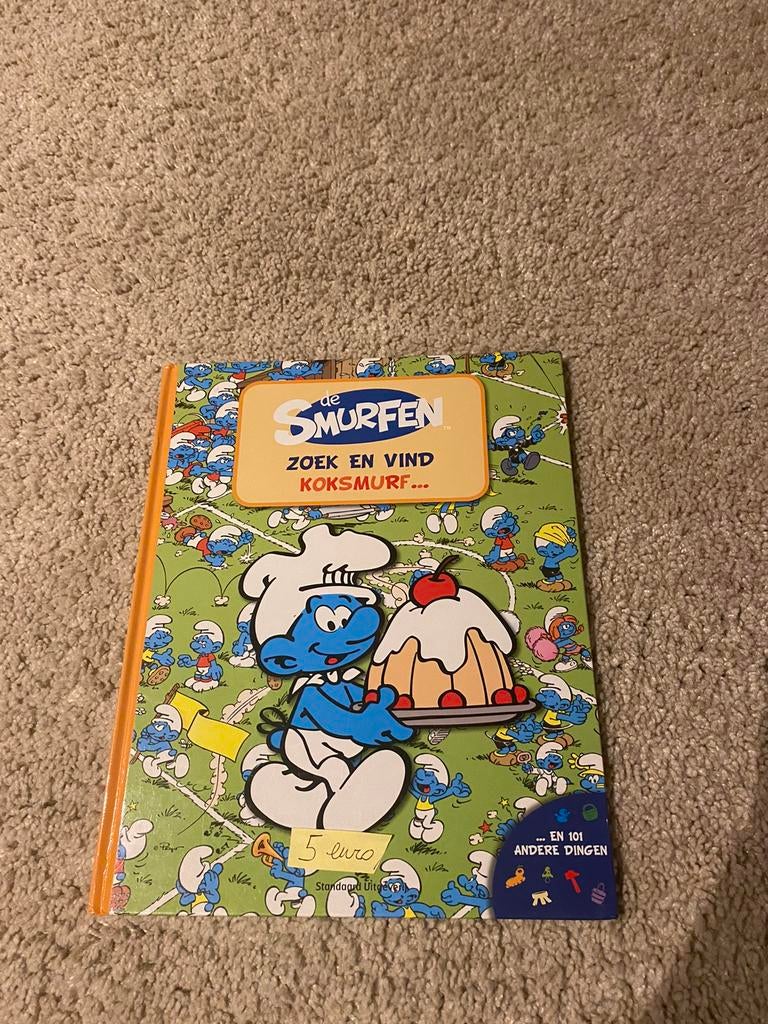 Zoekboek Smurfen, Boeken, Gelezen, 5 of 6 jaar, Jongen of Meisje, Ophalen of Verzenden